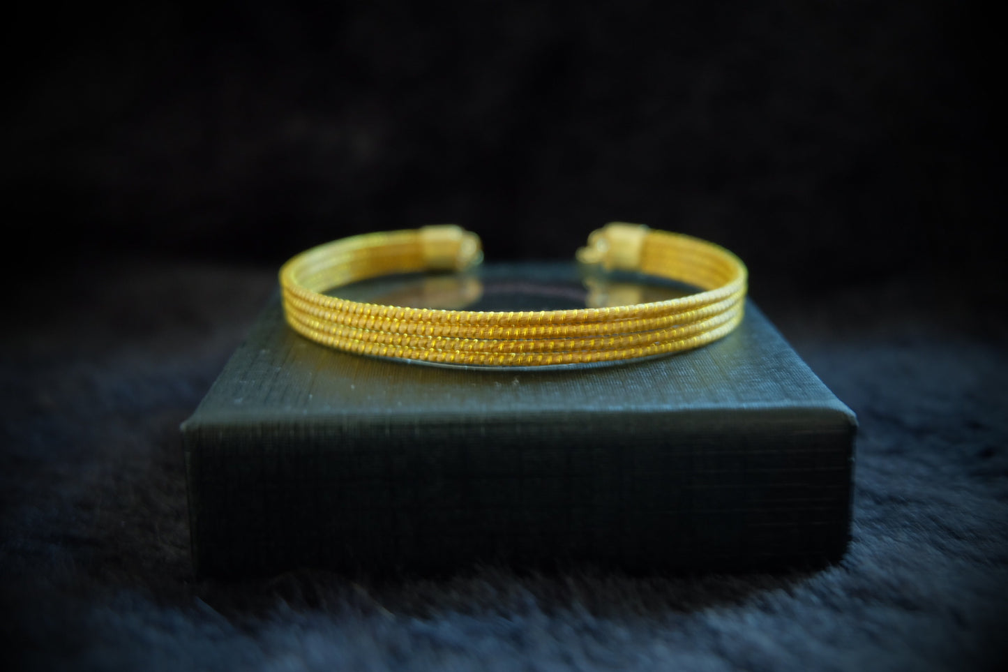 Gold Grass Bracelet