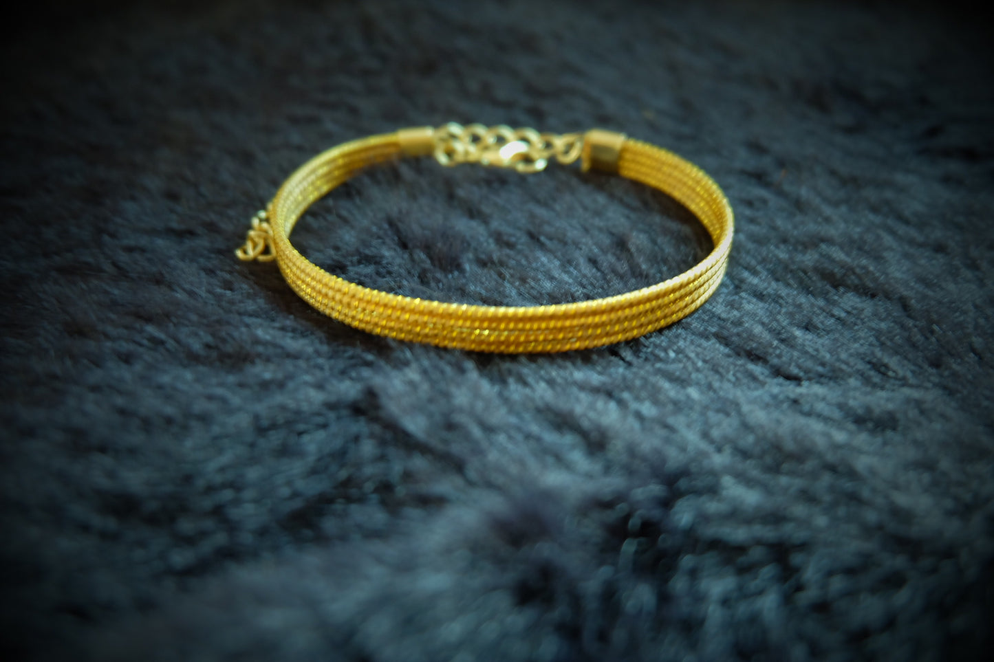 Gold Grass Bracelet